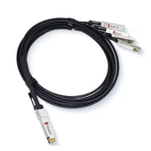 400G QSFP-DD iki 4x100G pertraukimo DAC kabelis